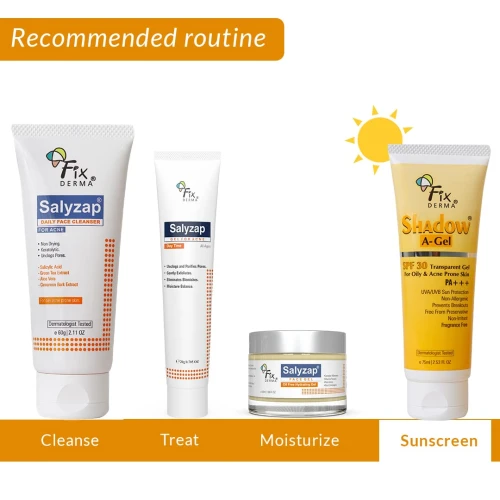 Fixderma Shadow Sunscreen A-Gel SPF 30 - 75ml