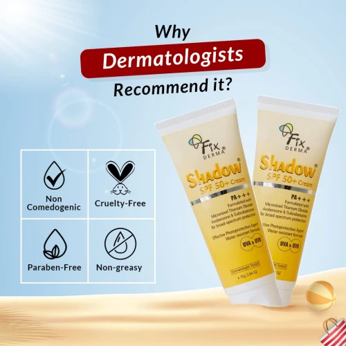 Fixderma Shadow Sunscreen SPF 50+ Cream - 75 g