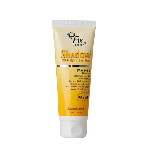 Fixderma Shadow Sunscreen SPF 80+ Lotion - 75 ml