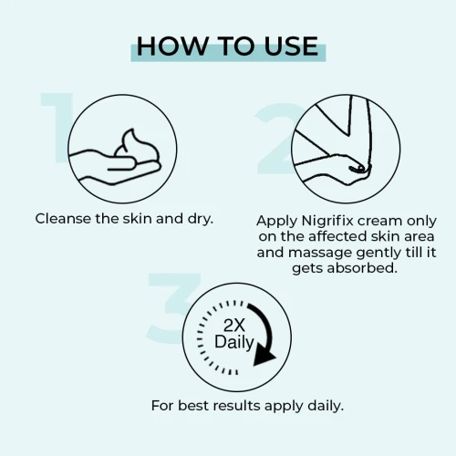 Fixderma Nigrifix Cream For Acanthosis Nigricans - 100gm