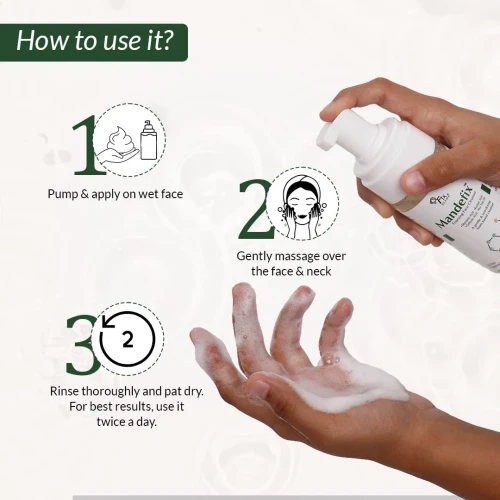 Fixderma Mandefix Foaming Face Cleanser - 100ml