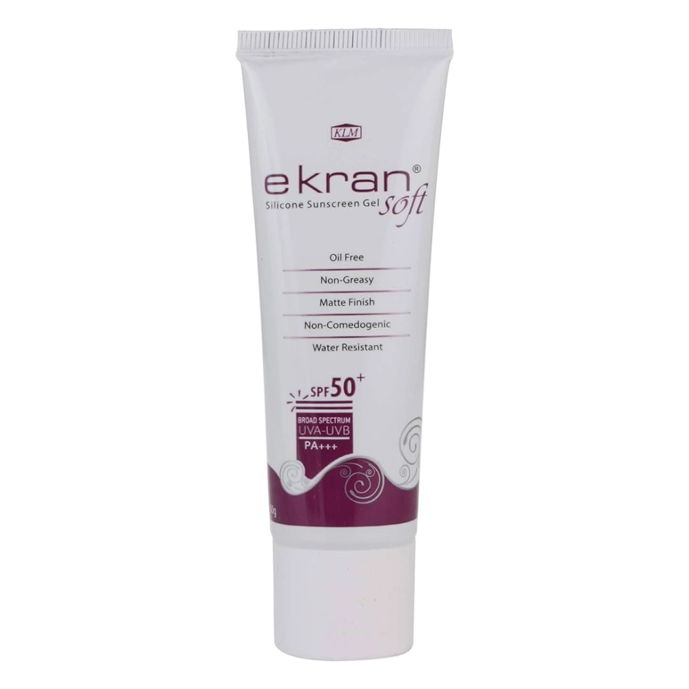 Ekran Soft Spf 50+ Silicone Sunscreen Gel For All Skin Types - 50 G