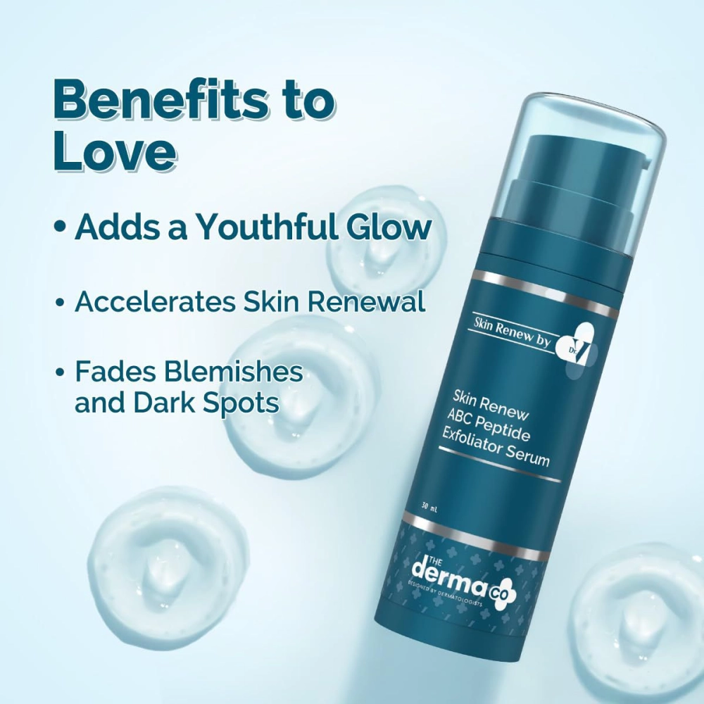 The Derma Co. Skin Renew ABC Peptide Exfoliator Serum 30ml