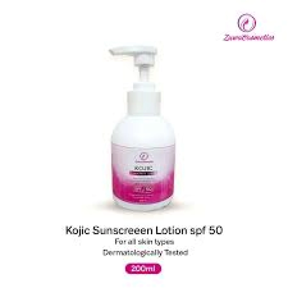 Zuwa Cosmetics Kojic Sunscreen Lotion Spf 50