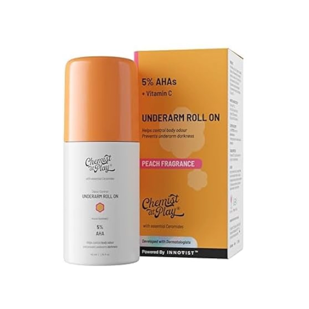 Chemist At Play Under Arm Roll On - Peach Fragrance - 40ml