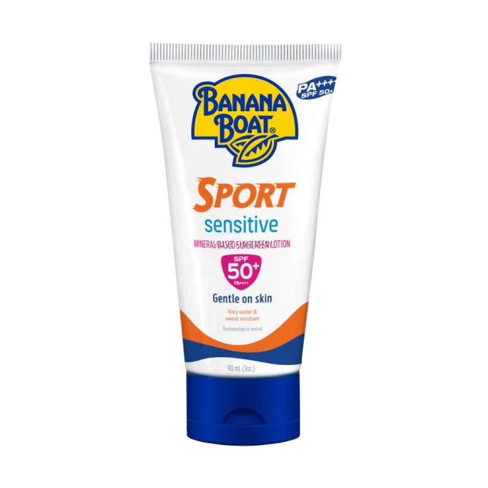 Banana Boat Sport Sensitive Mineral Sunscreen Lotion SPF 50 - 90ml