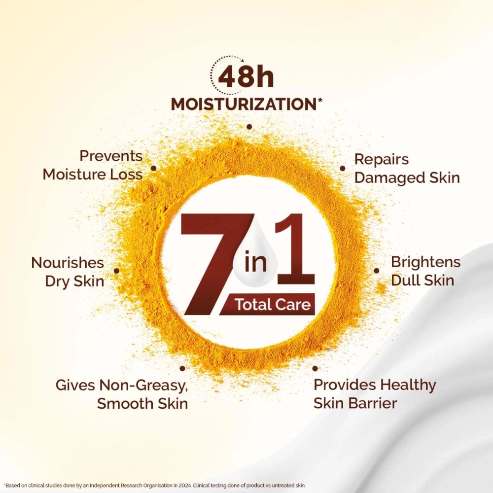 Mamaearth Ubtan Moisturizing Body Lotion with Turmeric & Saffron 400ml