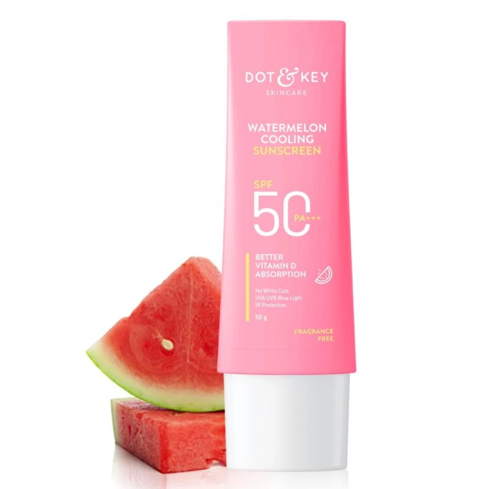 Dot & Key Watermelon Cooling Hyaluronic Sunscreen SPF 50+ PA++++ 50g