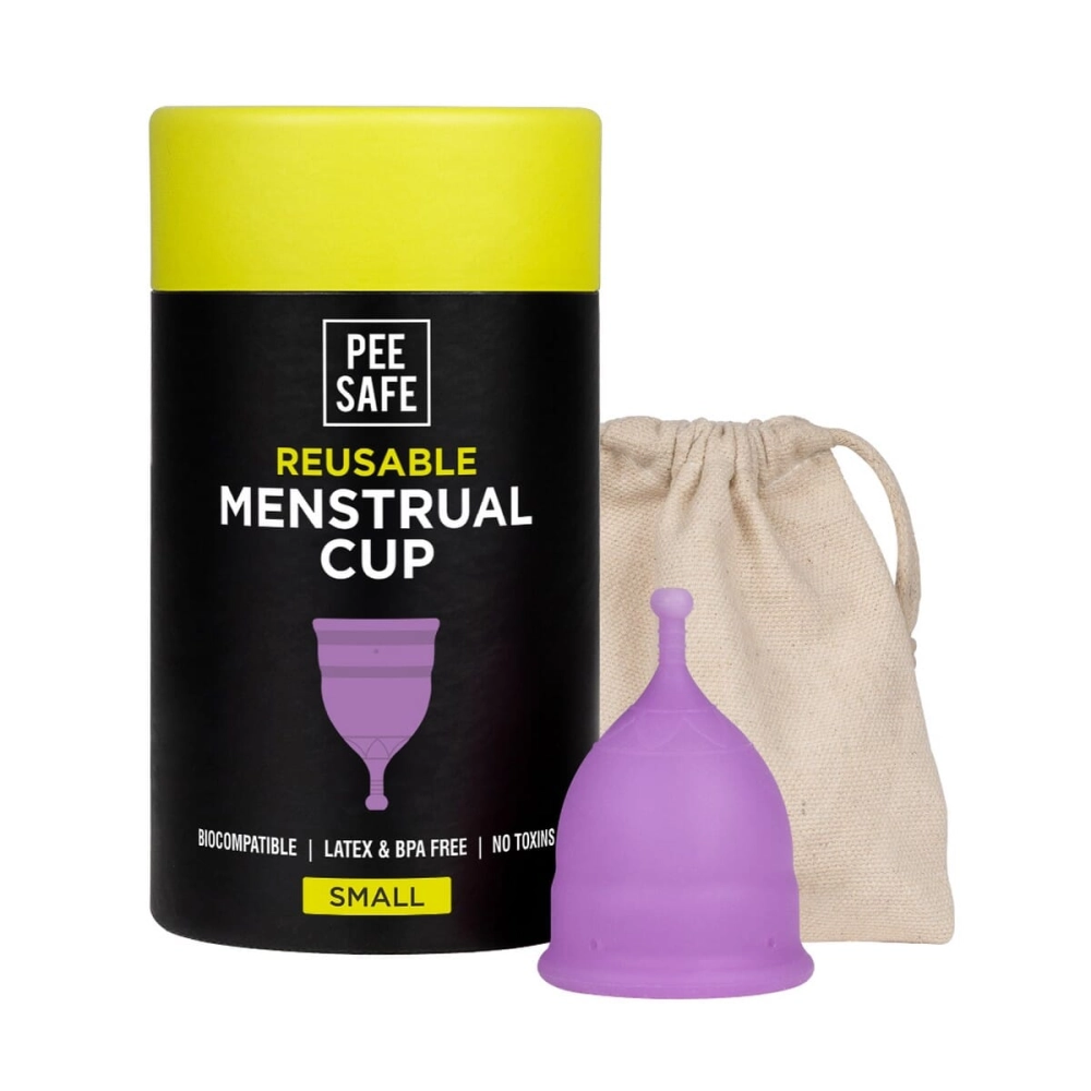 PEE SAFE Reusable Menstrual Cup – Small - Recommended for teens