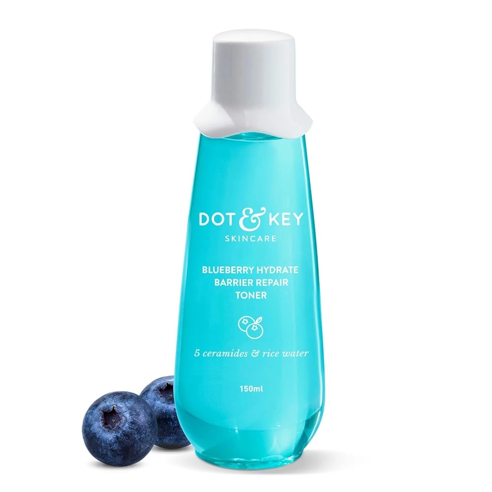 Dot & Key Blueberry Hydrate Barrier Repair Toner with Ceramides & Rice Water 150ml