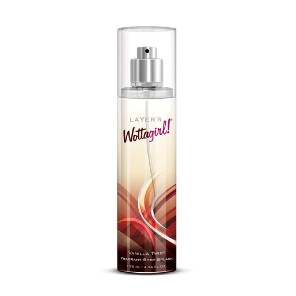 Layerr Wottagirl Vanilla Twist Body Splash For Women - 135ml