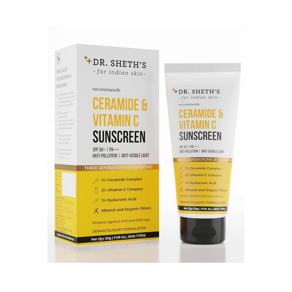 Dr Sheths Ceramide & Vitamin C Sunscreen - 50gm