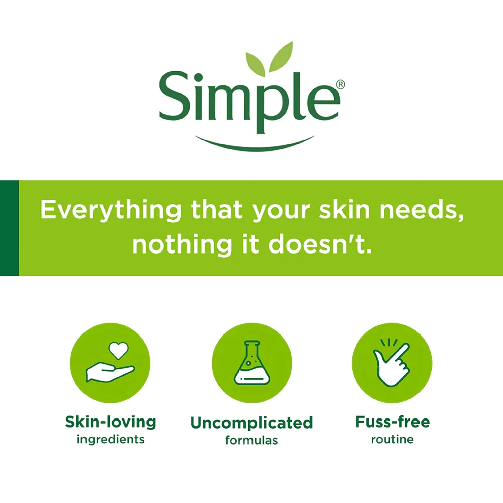 Simple Moisturising Facial Wash Kind to Skin 150ml