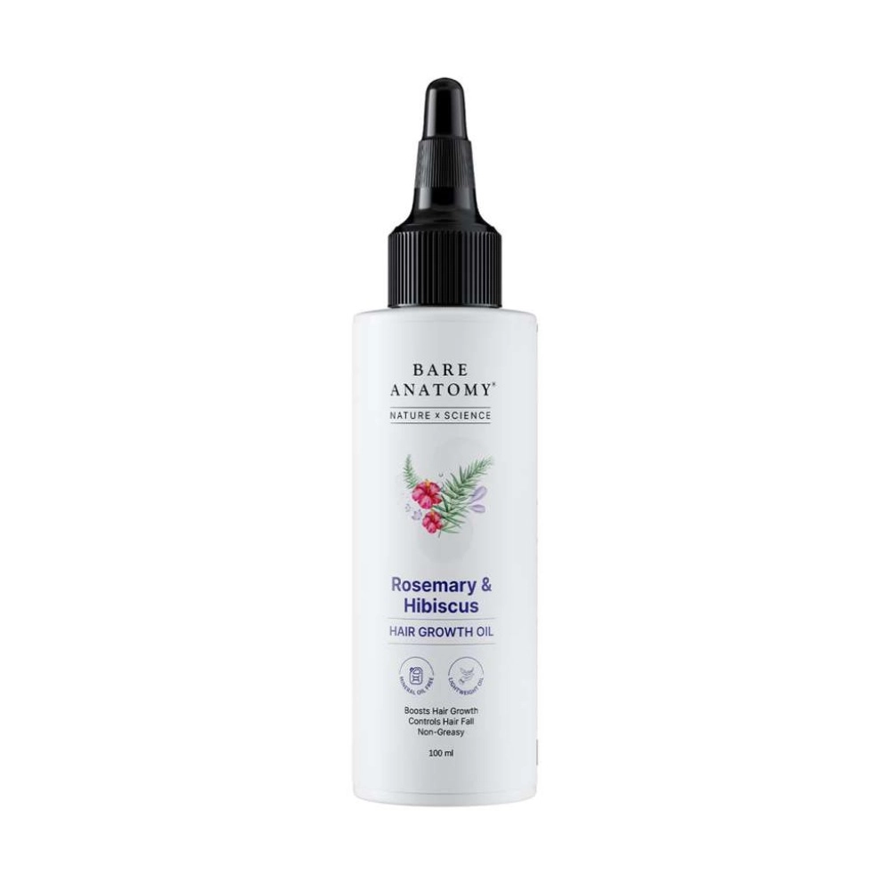 Bare Anatomy Rosemary & Hibiscus Hair Growth Oil 100ml