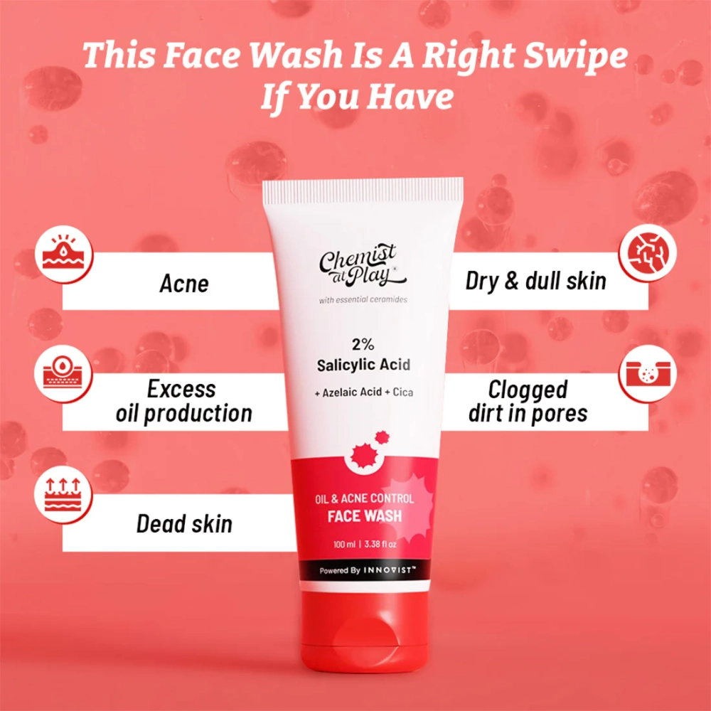 Chemist At Play Oil and Acne control Face wash