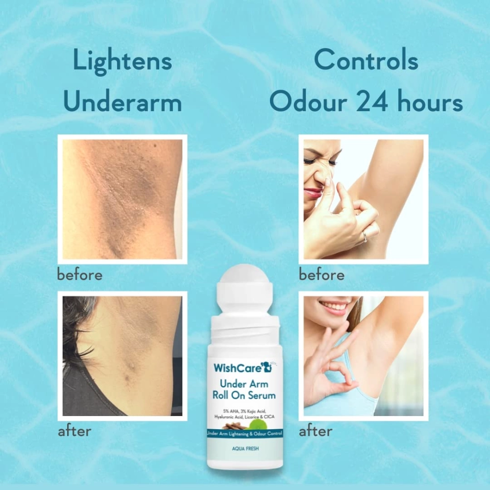 WishCare Underarm Roll On Serum 50ml (Aqua Fresh)