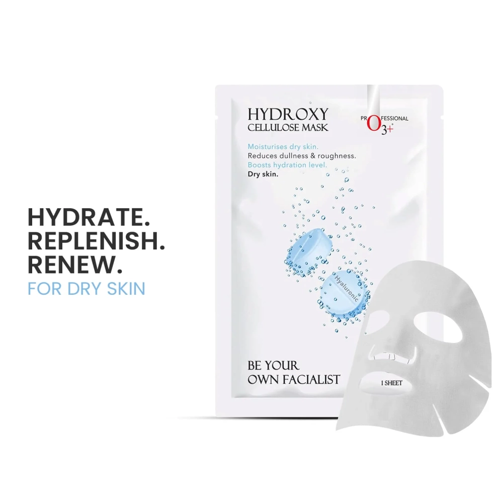 O3+ Facialist Hyaluronic Hydroxy Cellulose Mask