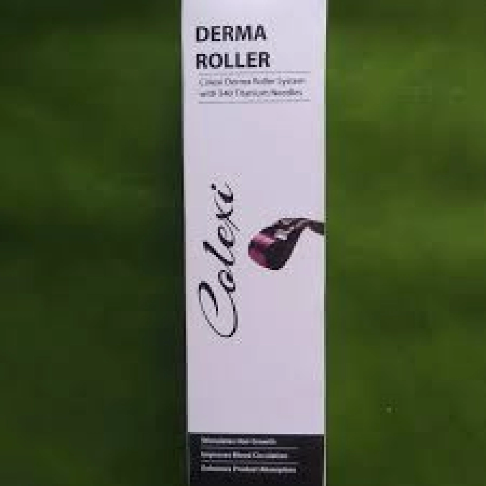 Colexi Derma Roller 540 Titanium Alloy Micro Needles Hair 1.0mm