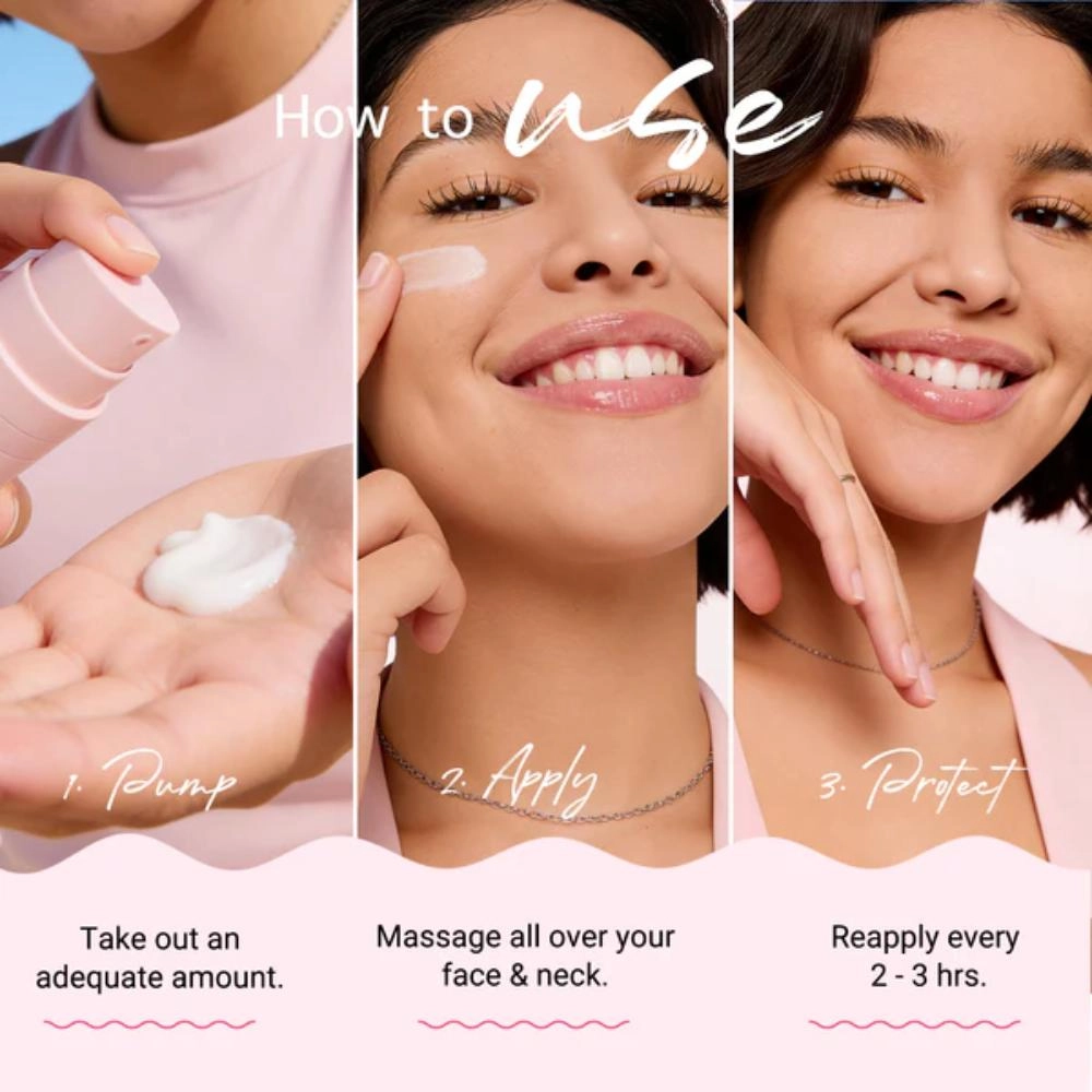 Aqualogica Radiance+ Dewy Sunscreen SPF 50 PA+++ with Watermelon & Niacinamide 50g